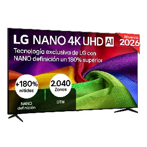 Televisor LG 75 pulgadas Ultra HD con IA