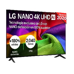 Televisor LG de 65 pulgadas Nano UHD AI 65 4K